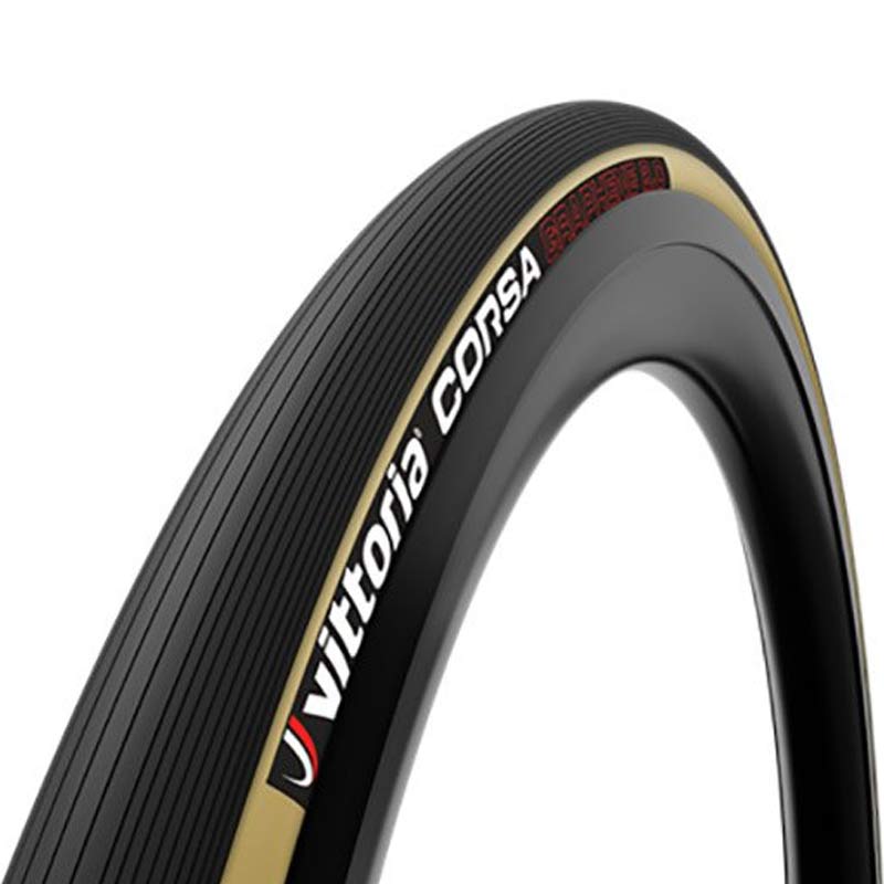 Llanta VITTORIA Corsa Control 700x25c / Grafeno 2.0 / Cara Marrón